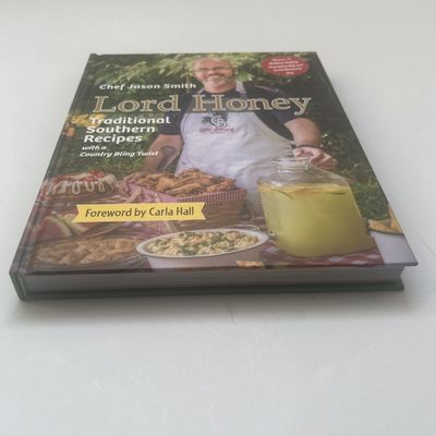 Hardcover Coffee Table Book Printing Cookbook Professional Book Printing Services