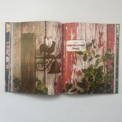 Hardcover Coffee Table Book Printing Cookbook Professional Book Printing Services