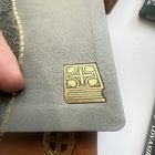 PU Leather Cover Bible Colored Side Painting Web Fed Printing Customized