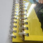 Lifestyle Book Hardcover Book Printing Service Wire O Binding Customized