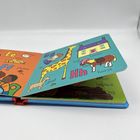 PLC Padded Hardcover Board Book Printing Service Eco Friendly Ink For Children