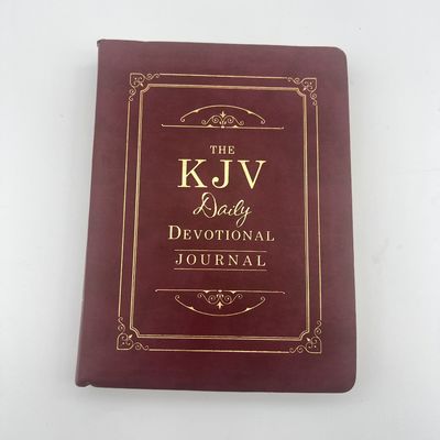 Dotted Grid Custom Journal Pages Printing With PU Cover Design Hardcover Flexibound