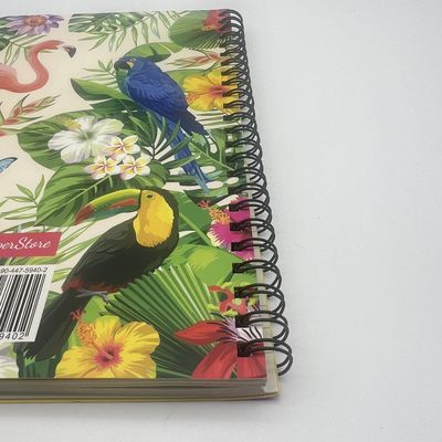 Practical Notebook Diary Printing Services Hardcover Flexibound With Stickers