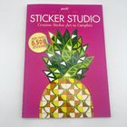 Full Color Custom Sticker Book Printing Paperback / Hardcover For Relaxing