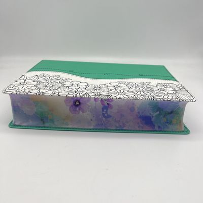 A5 Customized Custom Bible Printing 1C 2C Inside Color Holy Bible Book Printing