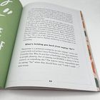 Uncoated Woodfree Novel Book Printing Services A4 / A5 / Customized