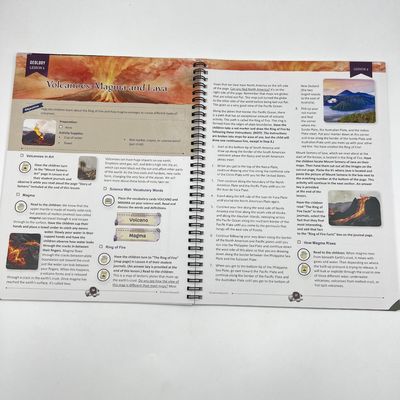 Uncoated Paper Textbook Printing Service Customized For Academic Institutions