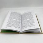 80 Pages Professional Novel Book Printing Services Saddle Stitching Perfect Binding