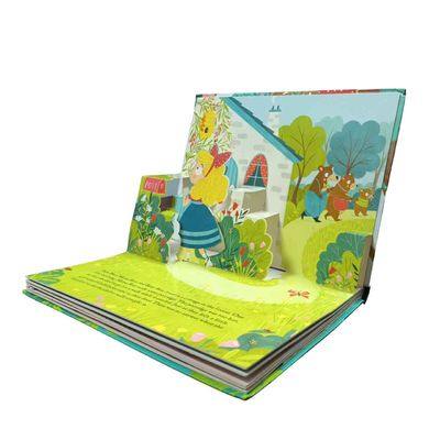 Full Color Children Book Printing with Pop-ups