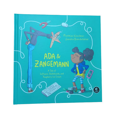 ADA & ZANGEMANN Hardcover Children Book Printing With Offset Printing Method