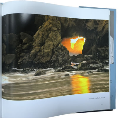 Big Sur Revealed | Custom Glossy Coffee Table Book Printing Double Sided Offset / Digital Print 500 - 10000 Quantity