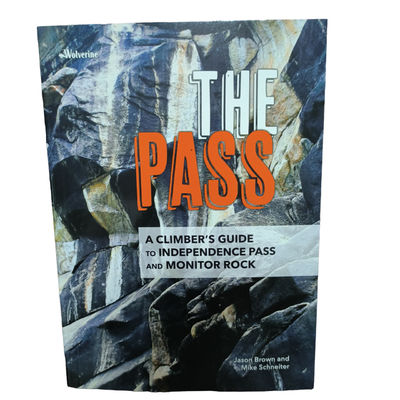 The Pass | Offset Printing Rock Climbing Guide Book Printing Glossy Lamination CMYK Color