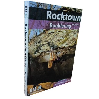 Rocktown Bouldering | Rock Climbing Book Printing CMYK Offset Printing with Smyth Sewn Binding