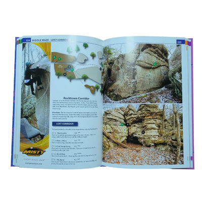 Rocktown Bouldering | Rock Climbing Book Printing CMYK Offset Printing with Smyth Sewn Binding