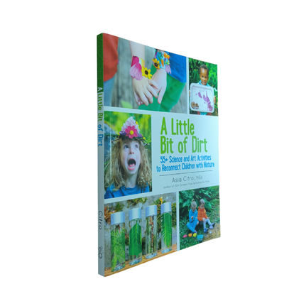 A Little Bit of Dirt Gloss Laminated Softcover Children's Activity Book with Gloss Art Paper Pages and 4c/4c Color