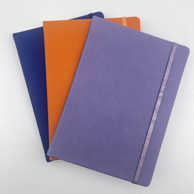 Notebook Custom Journal Printing With Elastic Band With PU Cover