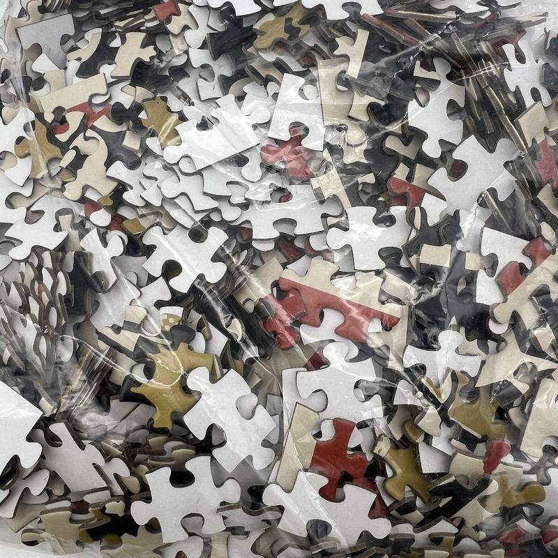 Customized Silk Screen 500 Piece Jigsaw Puzzles CMYK Printed