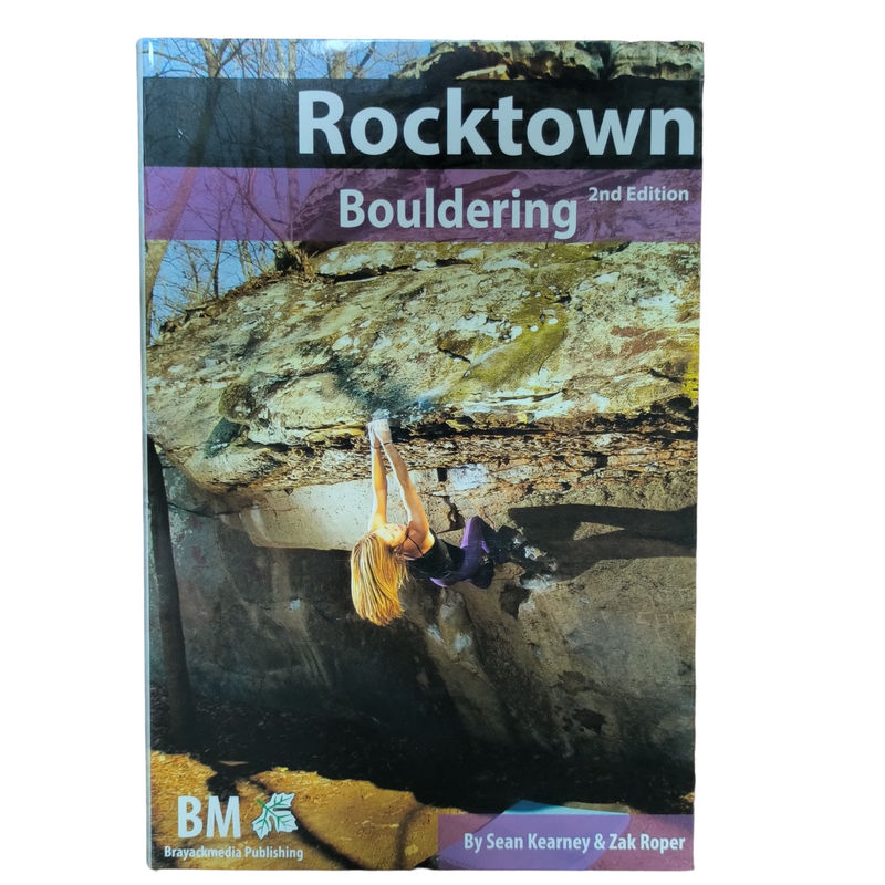 Rocktown Bouldering | Rock Climbing Book Printing CMYK Offset Printing with Smyth Sewn Binding